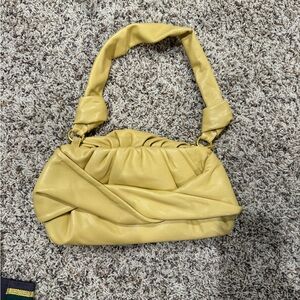 Sondra Roberts Yellow Shoulder Bag